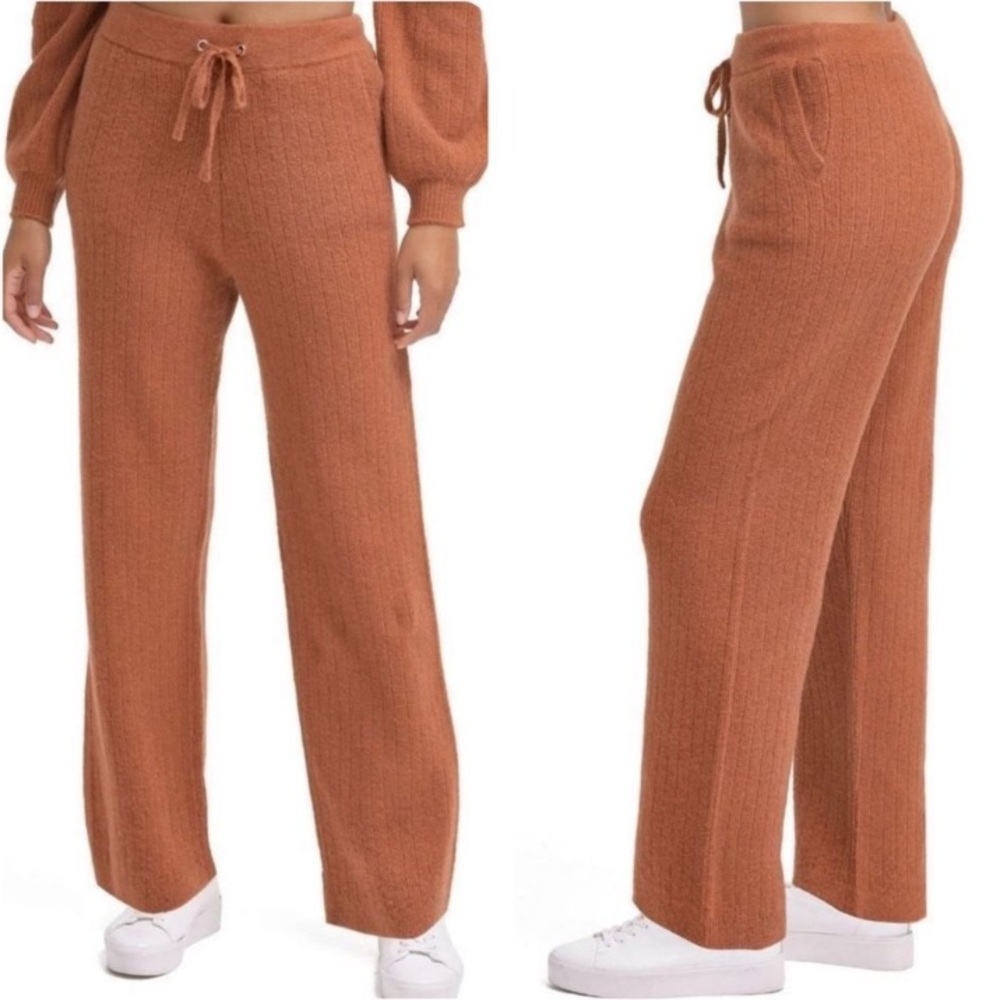 DKNY Straight Leg Jogger Pants Toffee S